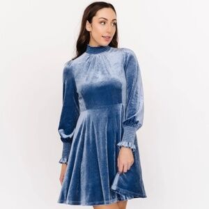 Baltic Born Tina Velvet Short Dress 1XL